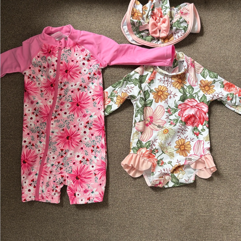 Baby girls Swimsuits 0-3 month